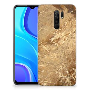 Xiaomi Redmi 9 TPU Siliconen Hoesje Marmer Creme