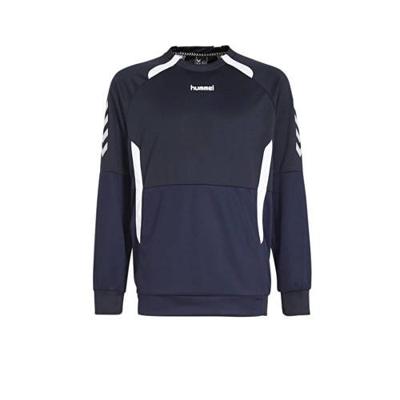 hummel Junior sportsweater Authentic Top RN donkerblauw/wit hummel Junior sportsweater Authentic Top RN donkerblauw/wit