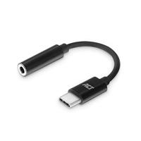 ACT USB Externe Geluidskaart, USB C naar 3,5mm Jack, USB Sound Card, Verbindt Audio Aux met PC/Laptop/Smartphone - AC7380