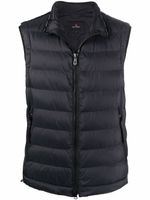 Peuterey gilet matelassé Lavet à design semi-opaque - Noir