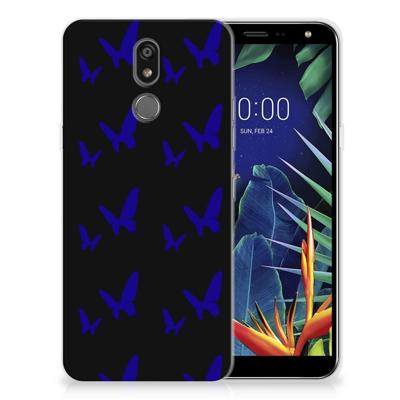 LG K40 TPU bumper Vlinder Patroon