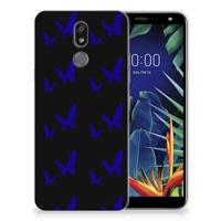 LG K40 TPU bumper Vlinder Patroon