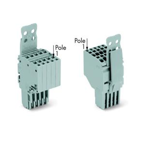 WAGO 2020-202/142-000 Connector, female Grijs 100 stuk(s)