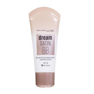 Maybelline Dream Satin BB - 03 Light-Medium - Hydraterende BB Cream met SPF 30 - 30 ml Maybelline Dream Satin BB - 03 Light-Medium - Hydraterende BB Cream met SPF 30 - 30 ml