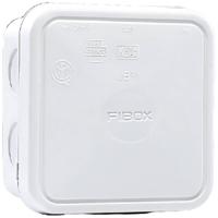 Fibox JB 2,5 WH Aftakkast (l x b x h) 90 x 90 x 49 mm Wit IP65 1 stuk(s)