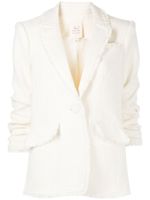 Cinq A Sept blazer Khloe en tweed - Blanc