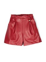 Monnalisa short en coton - Rouge - thumbnail