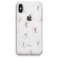 Dancing #3: iPhone XS Max Transparant Hoesje