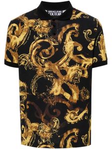 Versace Jeans Couture ^ imprimé Aquarelle Couture - Noir