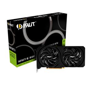 Palit NE64060019P1-1070L videokaart NVIDIA GeForce RTX 4060 8 GB GDDR6