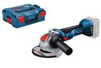 Bosch Blauw GWX 18V-7 Professional 18V Accu Haakse slijpmachine X-LOCK Solo in L-boxx | Zonder accu&apos;s en lader - 06019H9102