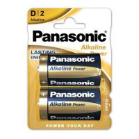 Panasonic Alkaline Power LR20/D batterijen - 2 stuks. - thumbnail