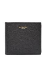 Saint Laurent portefeuille Paris East/West en cuir - Noir - thumbnail