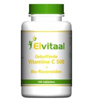 Elvitaal Elvitaal Gebufferde Vitamine C 500mg (180tb)