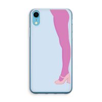 Pink panty: iPhone XR Transparant Hoesje - thumbnail