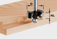 Festool Accessoires HW S8 D38/12 Keermes-groeffrees | 491085 - thumbnail