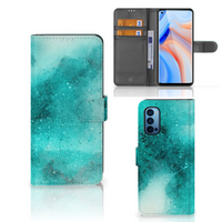 Hoesje OPPO Reno 4 Pro 5G Painting Blue