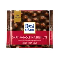 Ritter Sport - Dark Whole Hazelnuts - 100gr