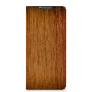 Samsung Galaxy S20 FE Book Wallet Case Donker Hout