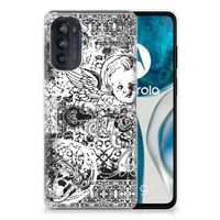 Silicone Back Case Motorola Moto G52/G82 Skulls Angel