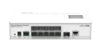 Mikrotik CRS212-1G-10S-1S+IN netwerk-switch L3 Gigabit Ethernet (10/100/1000) Power over Ethernet (PoE) Wit