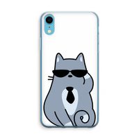 Cool cat: iPhone XR Transparant Hoesje - thumbnail