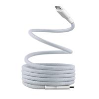 T'nB - Magnetische USB C naar USB C-kabel, snel opladen 60 W, magnetische nylon mantel en knoopbescherming, lengte 1,5 m, compatibel met Apple iPhone 15/15 Pro / 15 Pro Max / 16/16 Pro / 16 Pro Max -