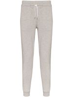 Maison Kitsuné pantalon de jogging à lien de resserrage - Gris