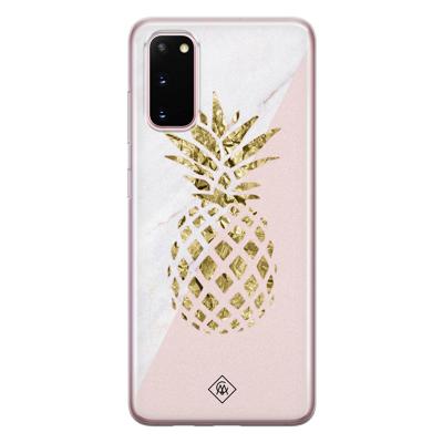 Samsung Galaxy S20 siliconen hoesje - Ananas