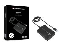 Conceptronic HUBBIES10B laptop dock & poortreplicator USB 3.2 Gen 1 (3.1 Gen 1) Type-A Zwart - thumbnail