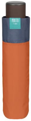 Perletti mini-paraplu Rand 97 cm automatisch microvezel oranje Perletti mini-paraplu Rand 97 cm automatisch microvezel oranje
