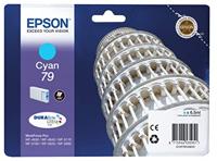 Epson 235G863 Originele T79 inktcartridge Pisa, WF-4630DWF WF-4640DTWFWF-5110DWWF-5190DWWF-5620DWFWF-5690DWFWF-5190DWWF-5690DWF, cyaan