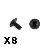 FTX - Outback Button Head Screw M2,5*5 (8) (FTX8225) - thumbnail