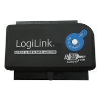 LogiLink AU0028A kabeladapter/verloopstukje usb 3.0 naar SATA/IDE - thumbnail