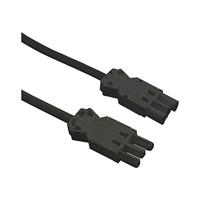 Wieland verlengkabel 0,3 m GST18I3K1BS 15 03SW, zilver