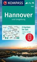 Wandelkaart 848 Hannover | Kompass - thumbnail