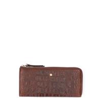 FMME Wallet Large Croco Brown