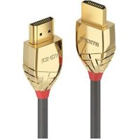 Lindy 37865 7.5m HDMI Type A (Standard) HDMI Type A (Standard) Goud, Grijs HDMI kabel - thumbnail