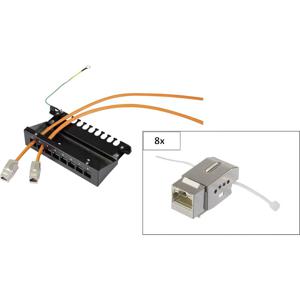 Renkforce KSV10 8 poorten Netwerkpatchbox CAT 6 1 HE