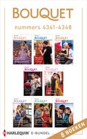 Bouquet e-bundel nummers 4341 - 4348 - Sharon Kendrick, Chantelle Shaw, Susan Stephens, Maya Blake, Clare Connelly, Dani Collins, Jackie Ashenden, Millie Adams - ebook - thumbnail