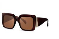 CWI zonnebril dames vlinder cat.3 rood/bruin (CWI1941)