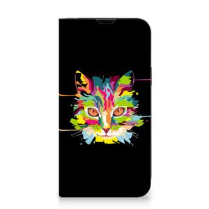 iPhone 13 Magnet Case Cat Color