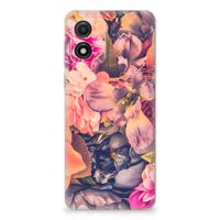 Motorola Moto E13 TPU Case Bosje Bloemen