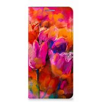 Bookcase Motorola Moto G60s Tulips - thumbnail