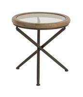 J-Line Bijzettafel 'Thierry' Ø50cm