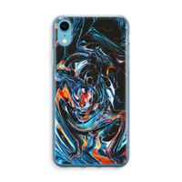 Black Unicorn: iPhone XR Transparant Hoesje