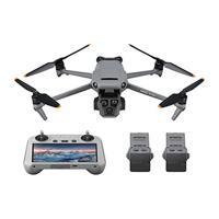DJI Mavic 3 Pro Fly More Combo met DJI RC (schermafstandsbediening), flagship drone met drie camera's met 4/3 CMOS Hasselblad-camera, 15 km-videotransmissie, drie accu's, oplaadhub en meer
