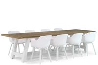 Lifestyle Salina/Florence 330 cm dining tuinset 9-delig