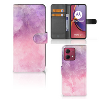 Hoesje Motorola Moto G84 Pink Purple Paint