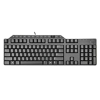 Dell KB-522, Wired, Business Multimedia Toetsenbord, French (AZERTY), zwart